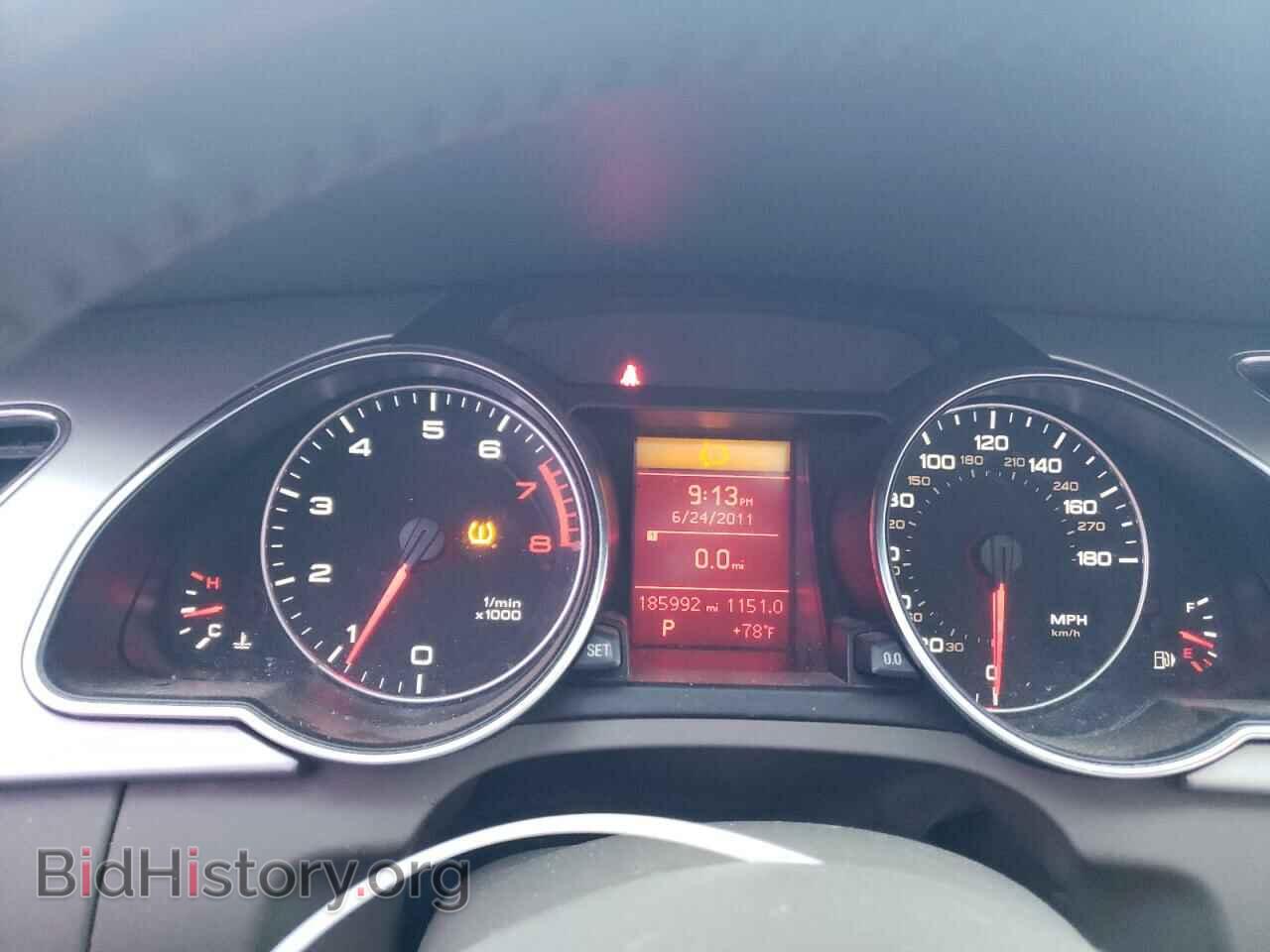 2012 AUDI A5 - VIN: WAULFAFR6CA001110 - Photo 9
