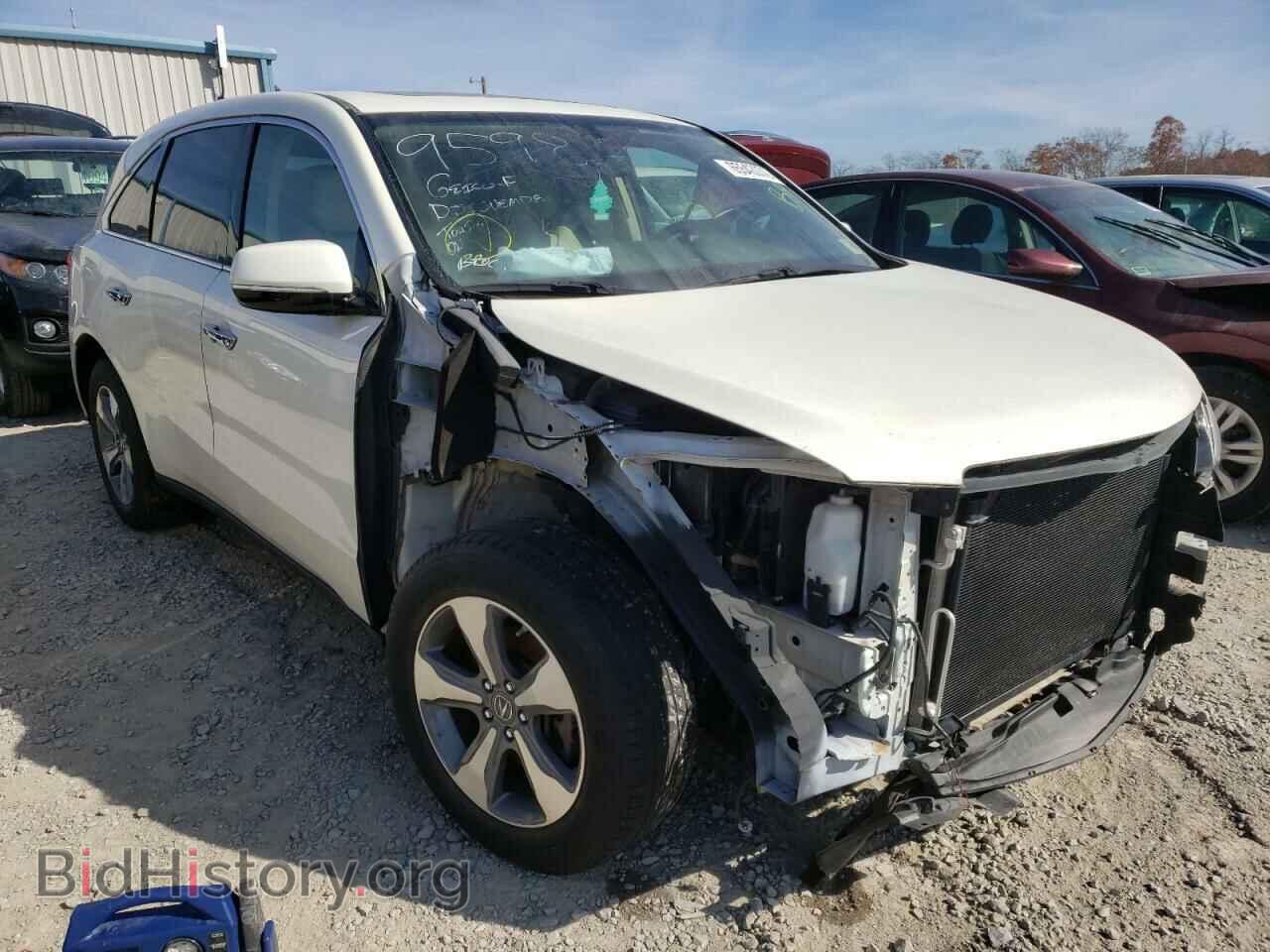 Photo 5FRYD3H21GB016202 - ACURA MDX 2016