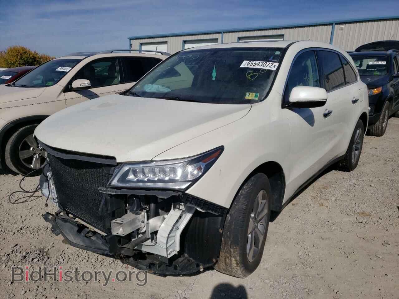 2016 ACURA MDX - VIN: 5FRYD3H21GB016202 - Photo 2