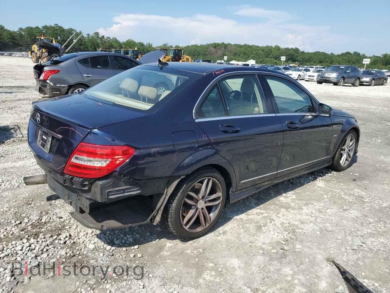2012 MERCEDES-BENZ C-CLASS - VIN: WDDGF4HB6CR202700 - Фото 3