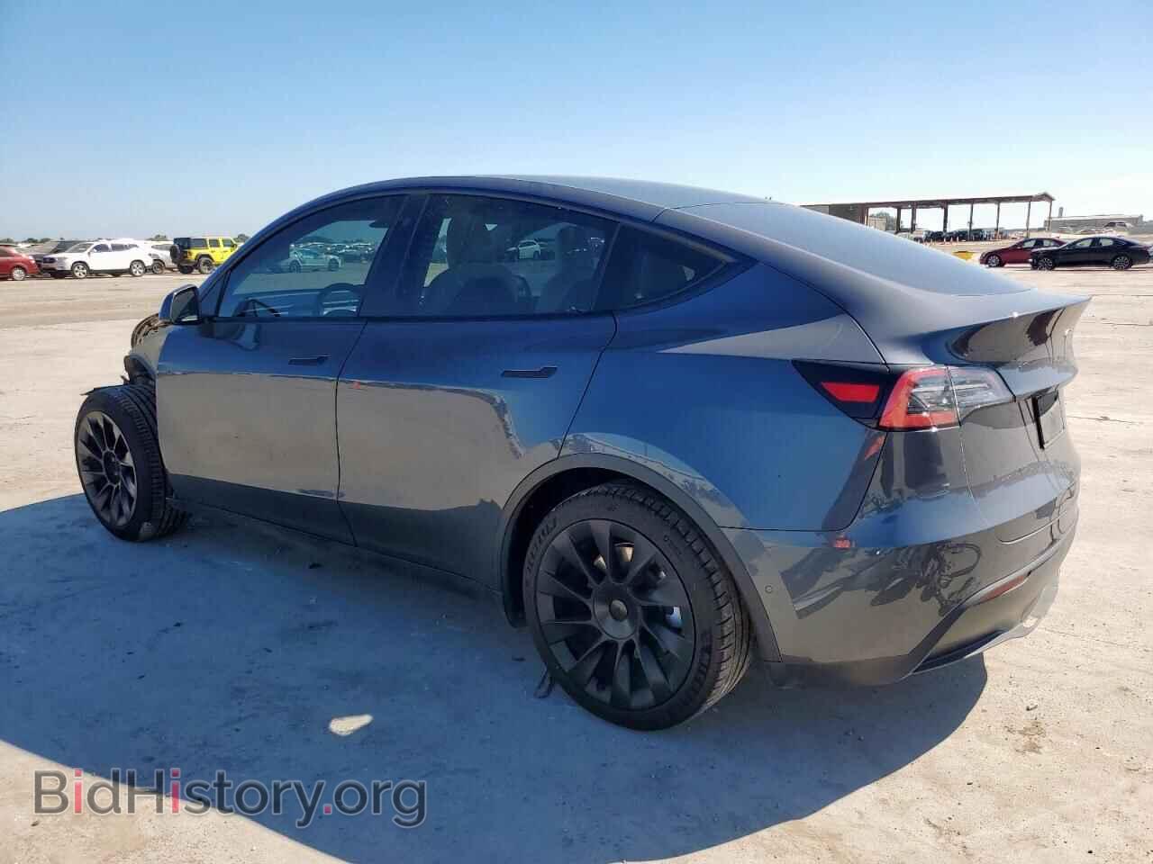 2021 TESLA MODEL Y - VIN: 5YJYGDED9MF123157 - Фото 2