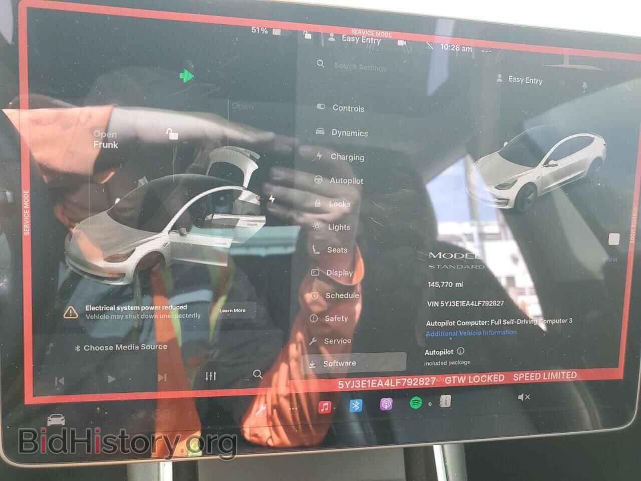 2020 TESLA MODEL 3 - VIN: 5YJ3E1EA4LF792827 - Photo 9