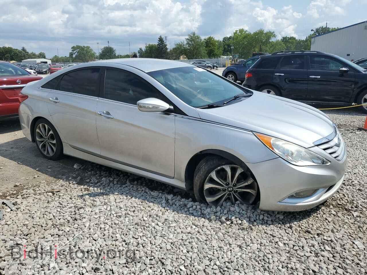 2014 HYUNDAI SONATA - VIN: 5NPEC4AC2EH856343 - Фото 4
