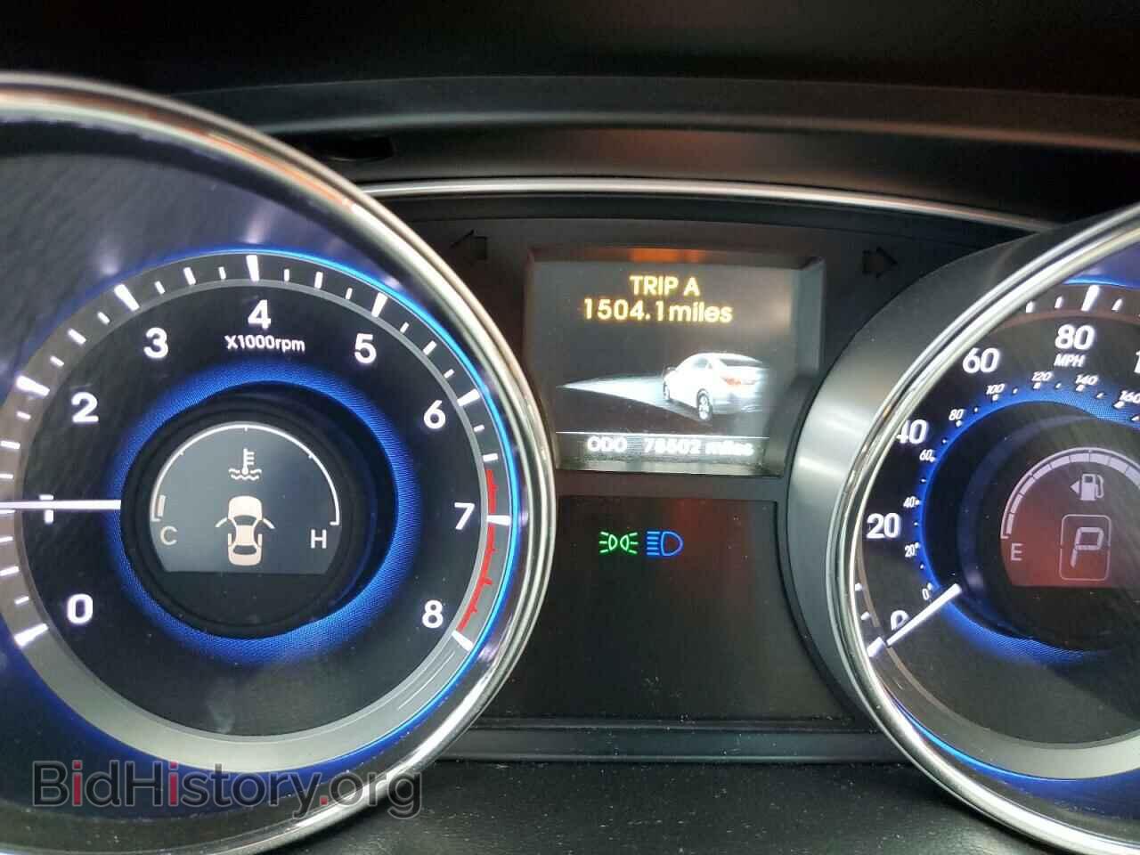 2014 HYUNDAI SONATA - VIN: 5NPEC4AC2EH856343 - Фото 9