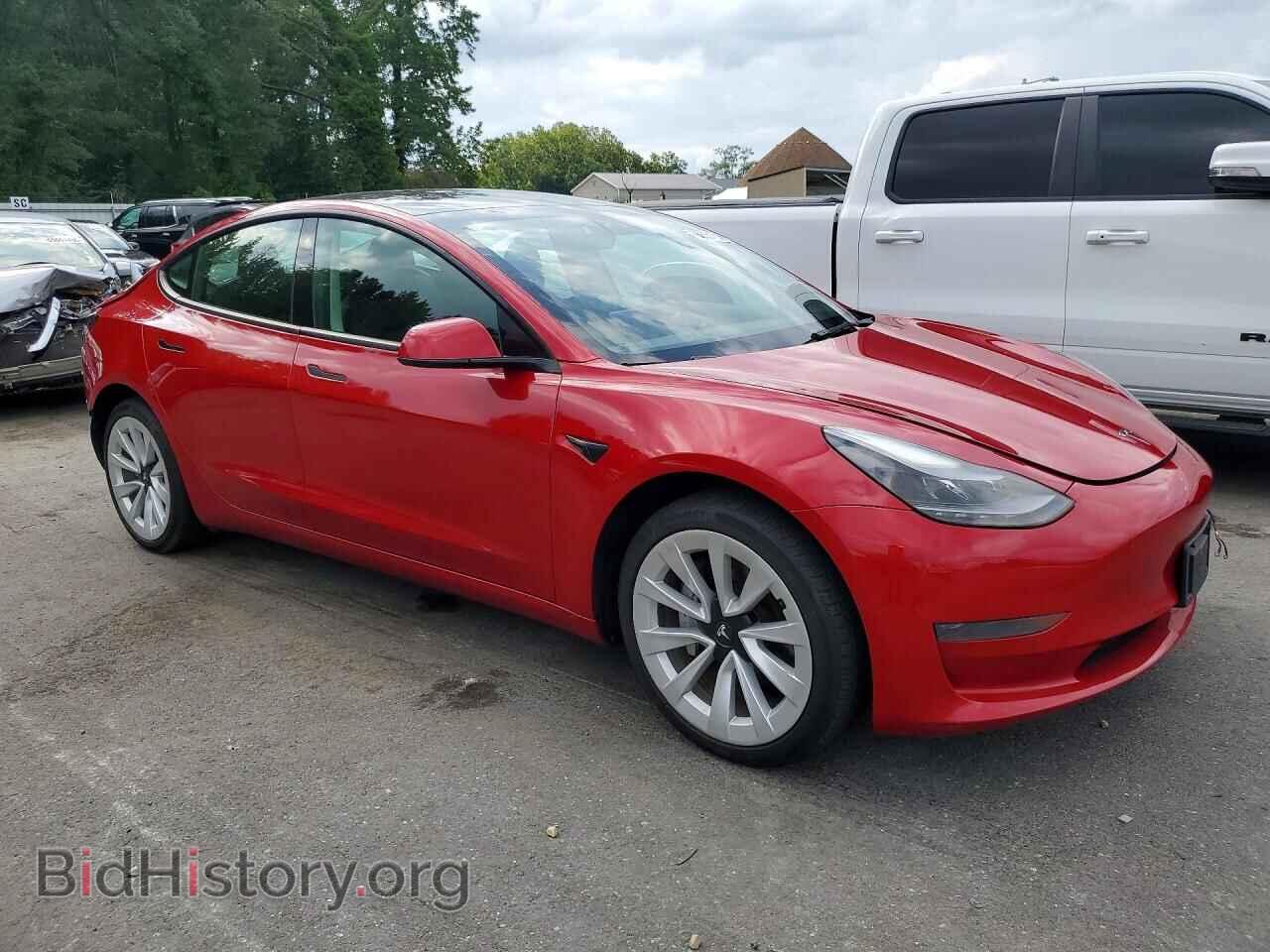 2022 TESLA MODEL 3 - VIN: 5YJ3E1EA6NF186349 - Фото 4