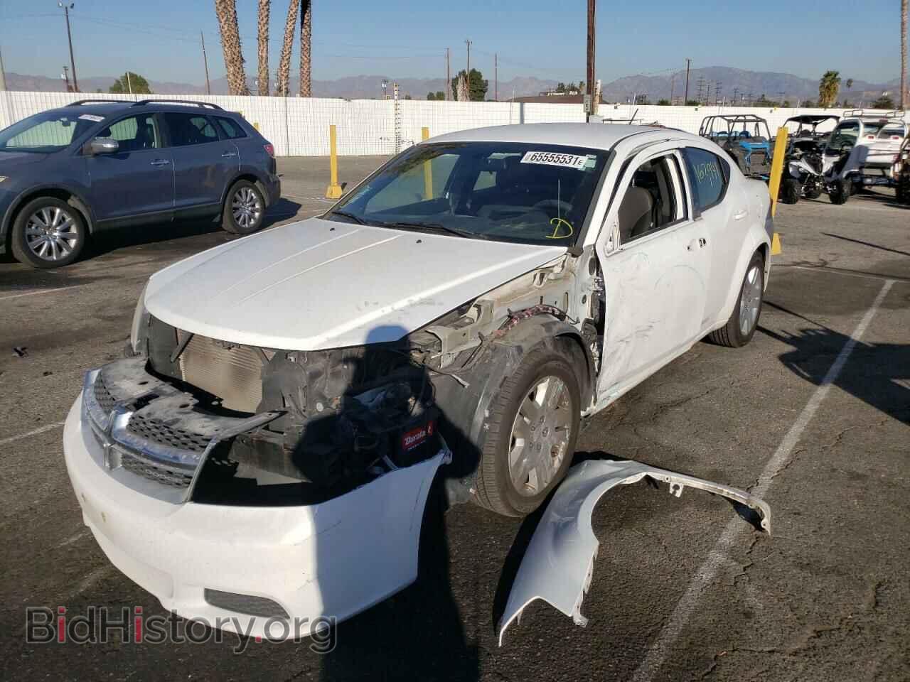 2012 DODGE AVENGER - VIN: 1C3CDZAB7CN128415 - Фото 2