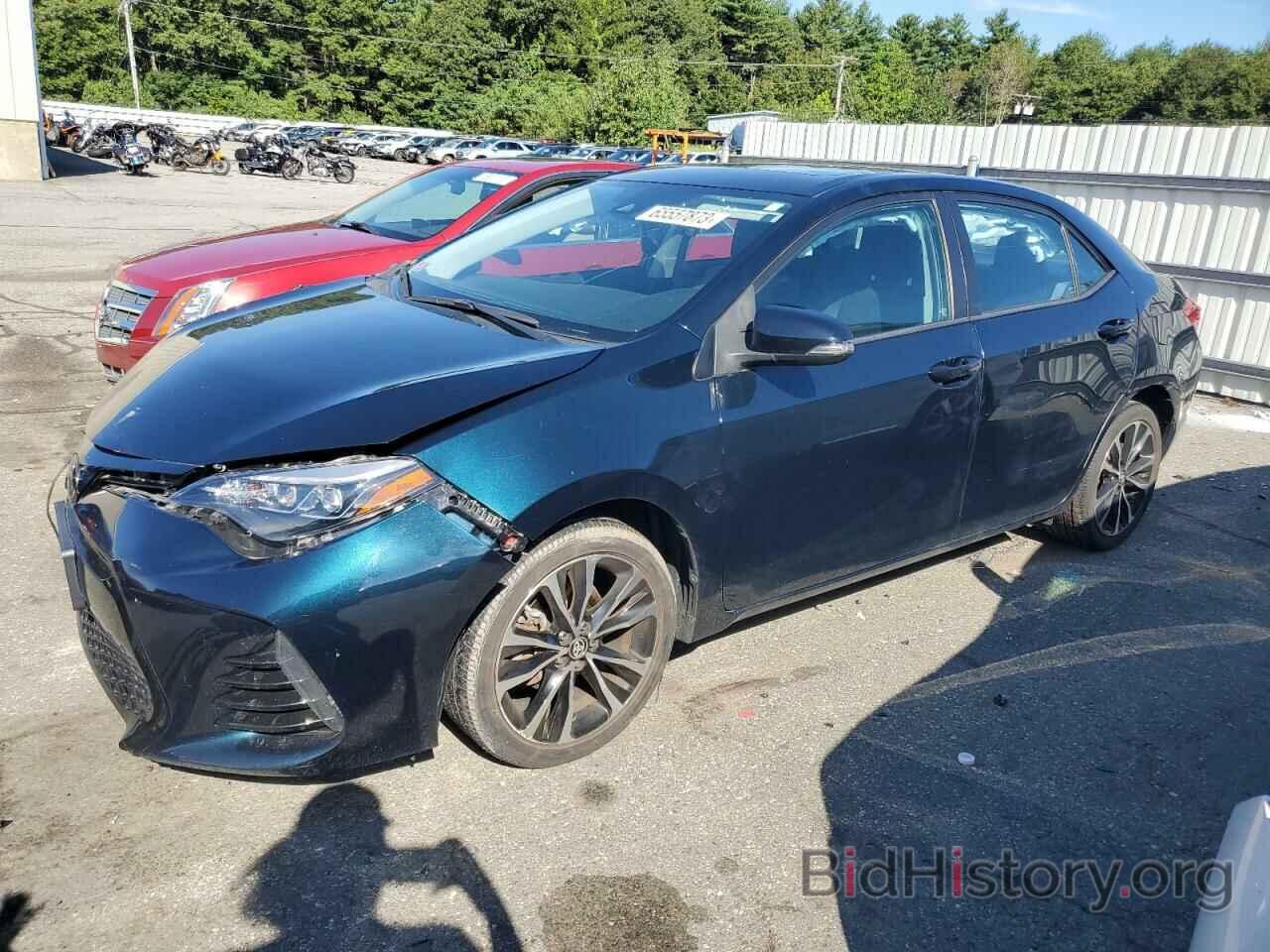 Report 2T1BURHE6HC895593 TOYOTA COROLLA 2017 BLUE GAS - price and ...