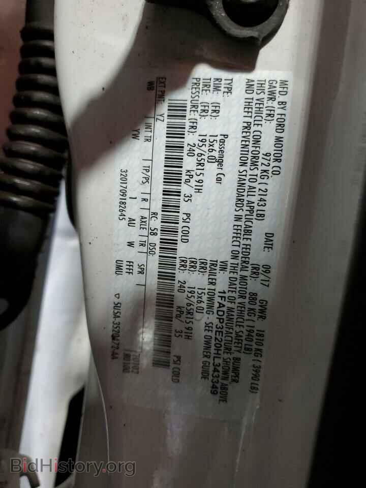 2017 FORD FOCUS - VIN: 1FADP3E20HL343349 - Photo 13