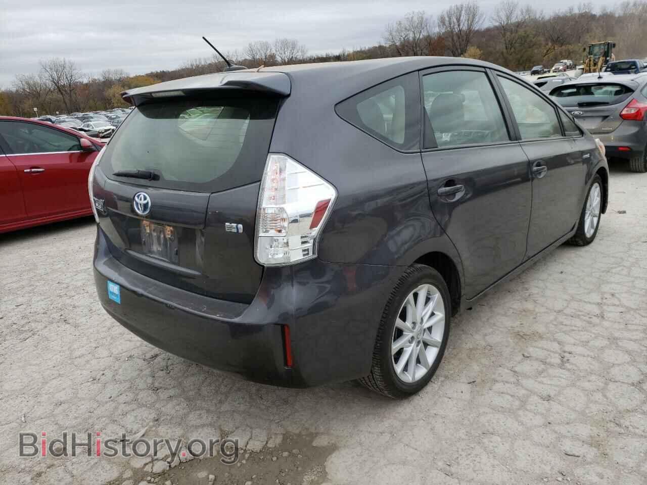 2014 TOYOTA PRIUS - VIN: JTDZN3EU4EJ005032 - Фото 4