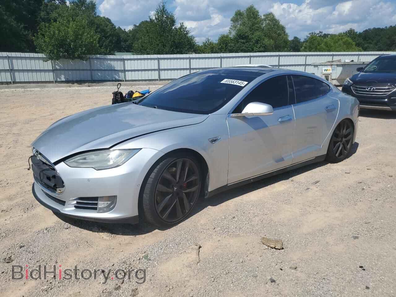Photo 5YJSA1H24EFP62404 - TESLA MODEL S 2014