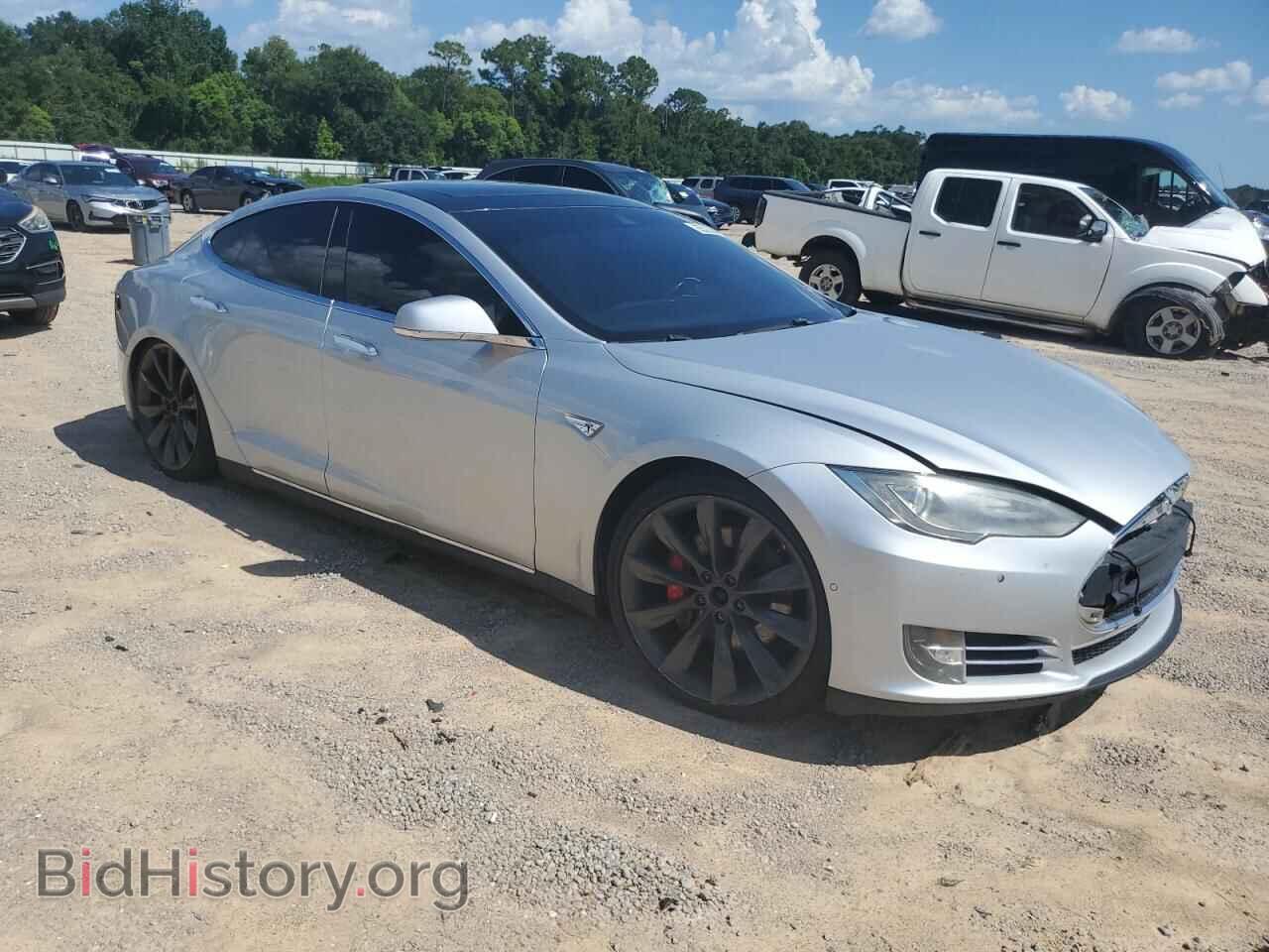 2014 TESLA MODEL S - VIN: 5YJSA1H24EFP62404 - Photo 4