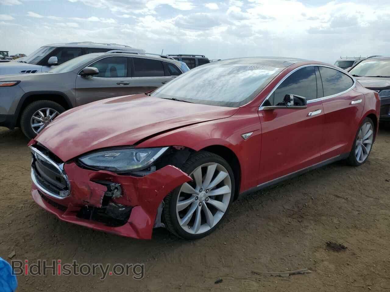 Фотография 5YJSA1CP3DFP08948 - TESLA MODEL S 2013
