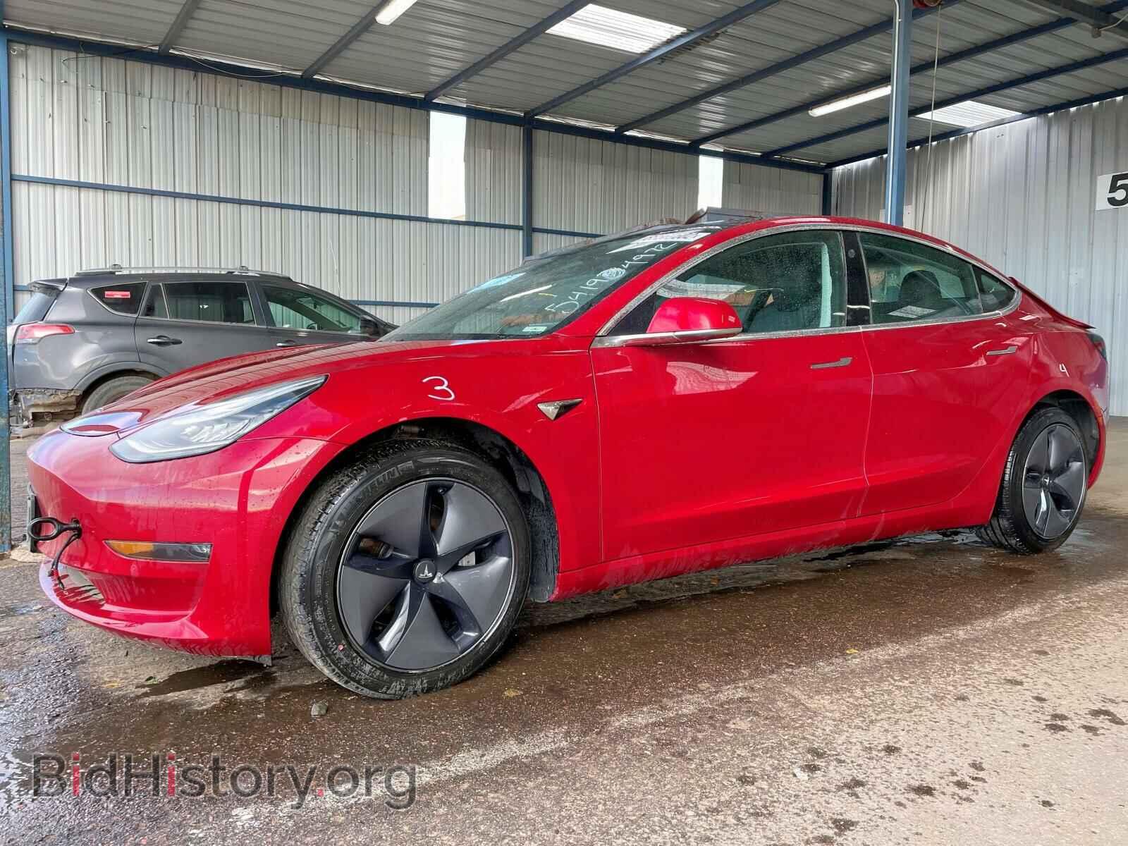 2019 TESLA MODEL 3 - VIN: 5YJ3E1EA7KF307093 - Фото 2