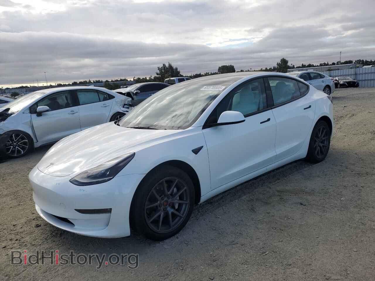 Photo 5YJ3E1EB0PF603945 - TESLA MODEL 3 2023