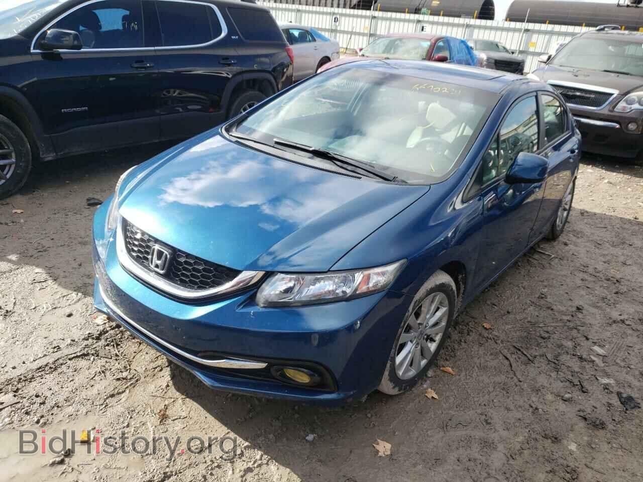 2013 HONDA CIVIC - VIN: 19XFB2F80DE016435 - Фото 2