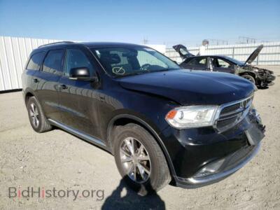 2016 Dodge DURANGO Durango LI, черный — VIN 1C4RDHDG5GC476920, Copart