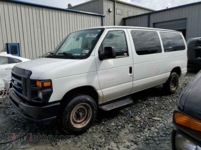 2013 Ford ALL MODELS E350 Super Duty Wagon, белый — VIN 1FBNE3BL2DDA63314, Copart