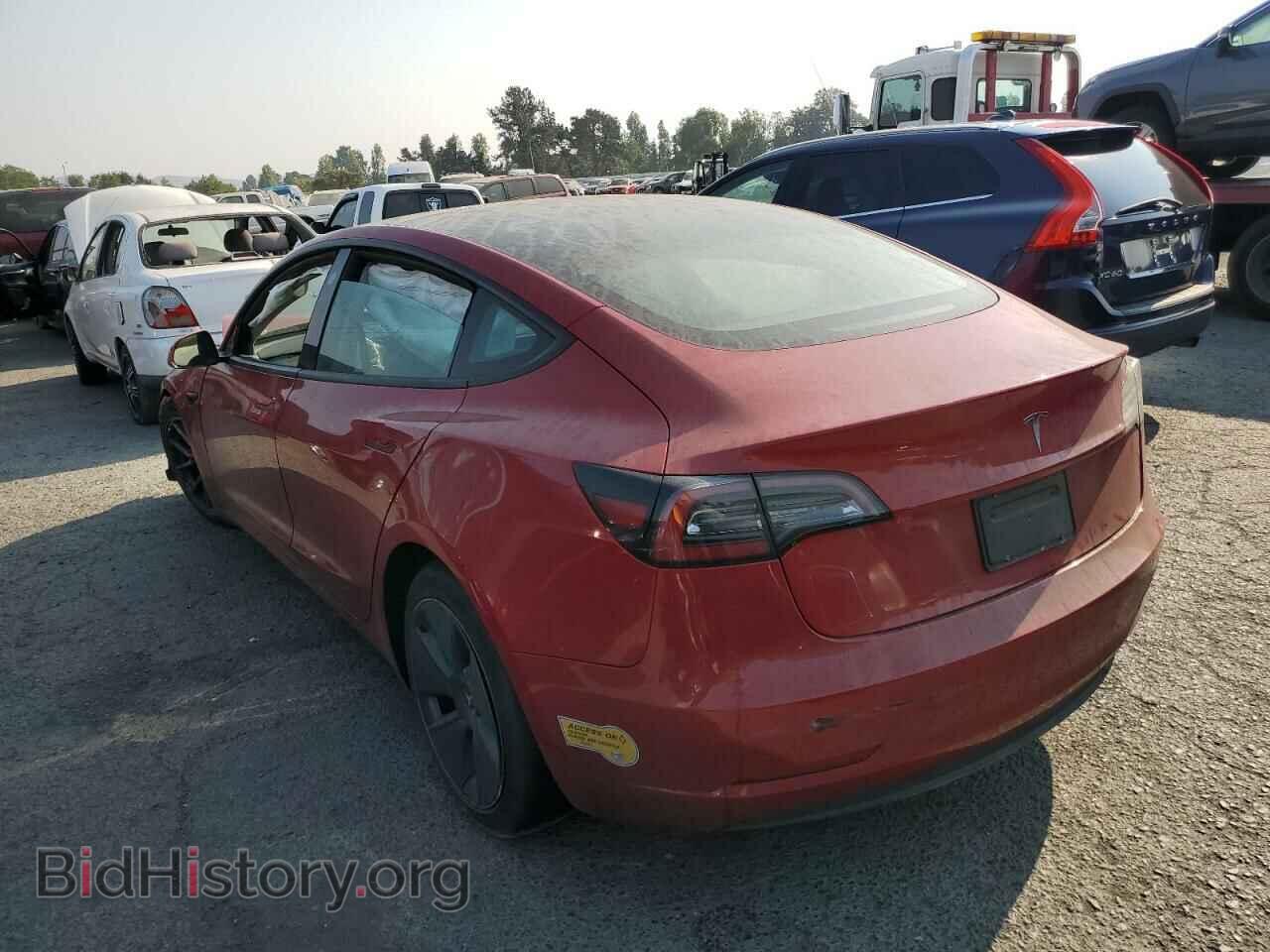2021 TESLA MODEL 3 - VIN: 5YJ3E1EA6MF054125 - Фото 2