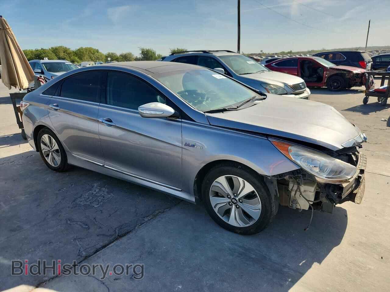 2015 HYUNDAI SONATA - VIN: KMHEC4A42FA129667 - Фото 4