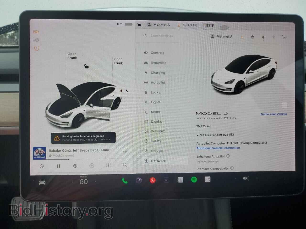 2021 TESLA MODEL 3 - VIN: 5YJ3E1EA8MF923453 - Photo 9