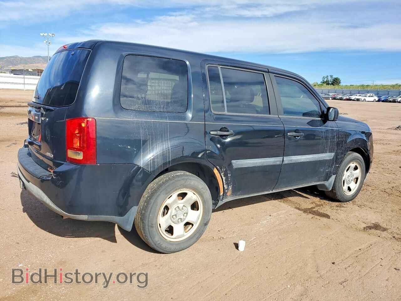2012 HONDA PILOT - VIN: 5FNYF4H2XCB010832 - Фото 3