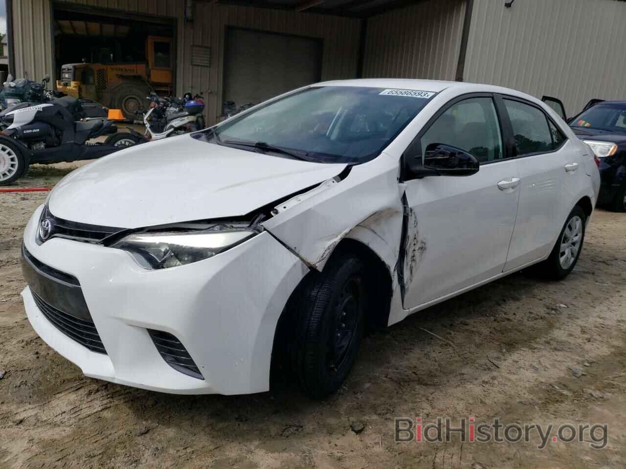 Toyota Corolla 2015 белая