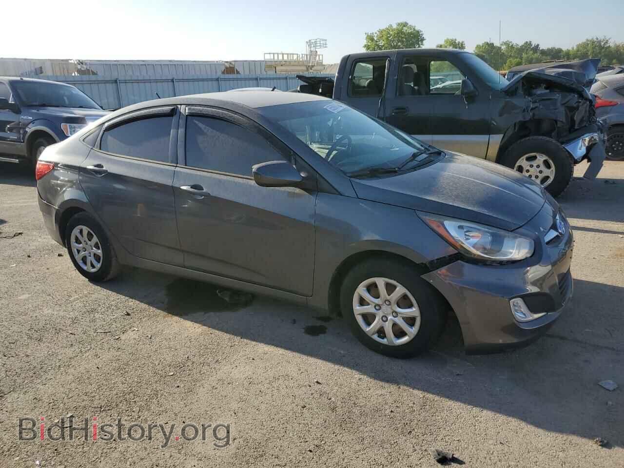 2013 HYUNDAI ACCENT - VIN: KMHCT4AE0DU370445 - Фото 4