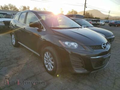 2011 Mazda CX-7, черный — VIN JM3ER2BM0B0363982, Copart