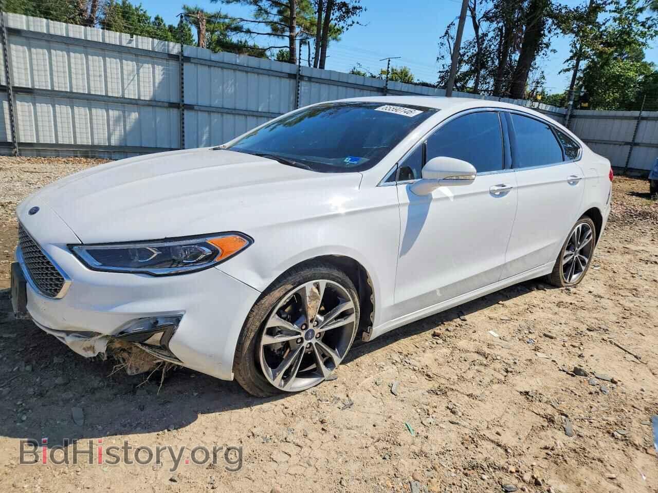 Фотография 3FA6P0D97KR128825 - FORD FUSION 2019