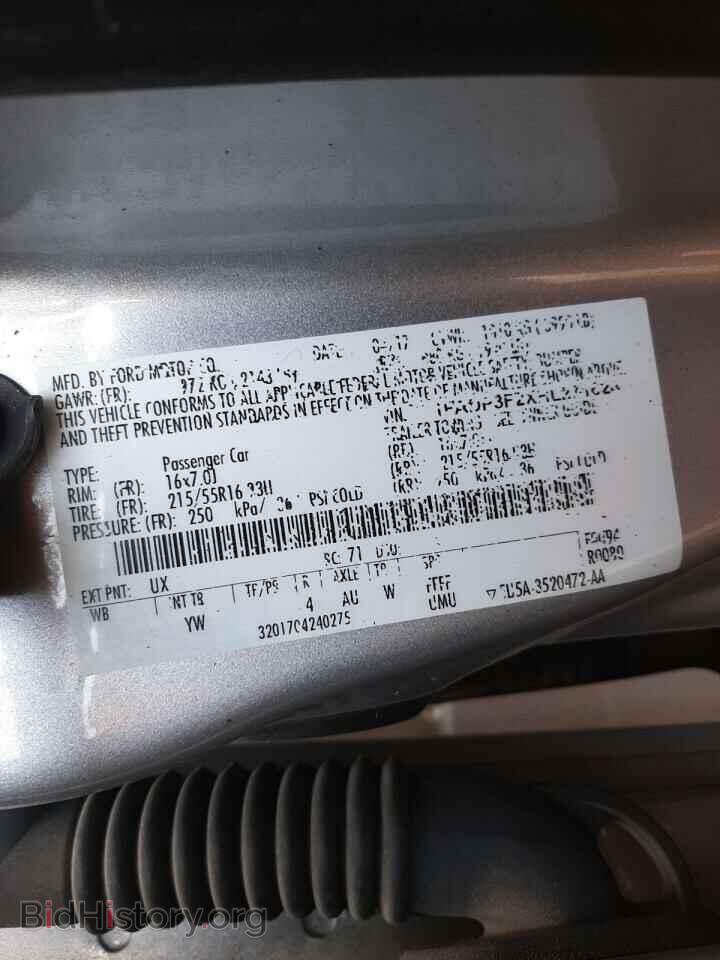 2017 FORD FOCUS - VIN: 1FADP3F2XHL271624 - Фото 10