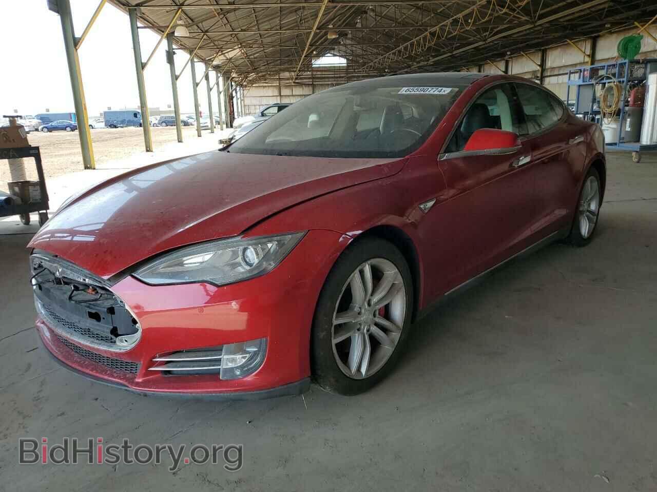 Фотография 5YJSA1H18EFP40512 - TESLA MODEL S 2014