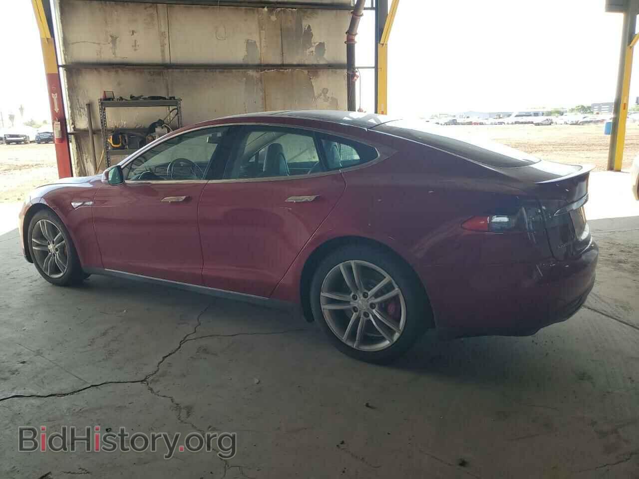 2014 TESLA MODEL S - VIN: 5YJSA1H18EFP40512 - Фото 2