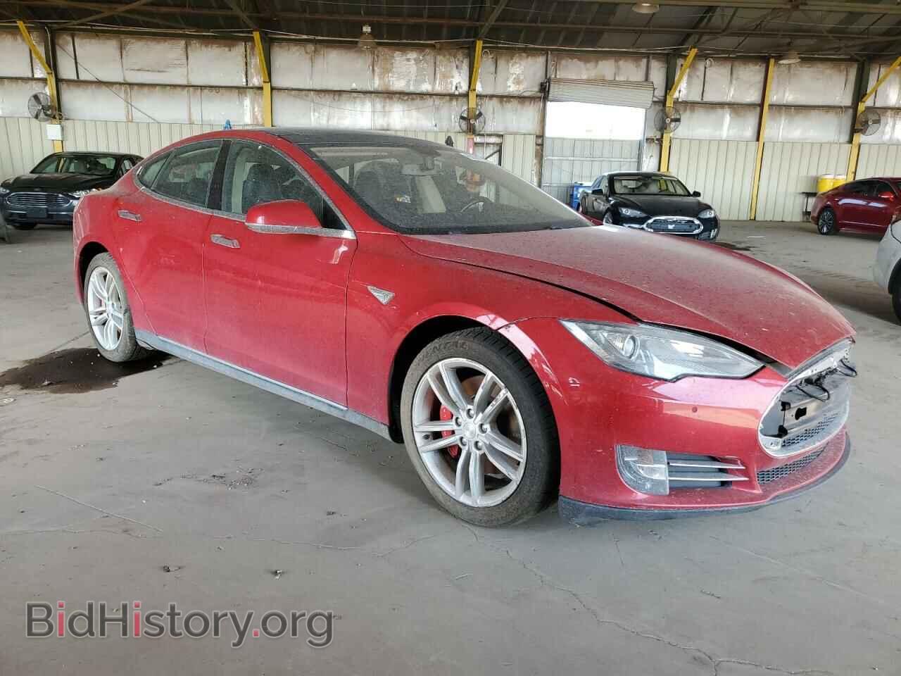 2014 TESLA MODEL S - VIN: 5YJSA1H18EFP40512 - Фото 4