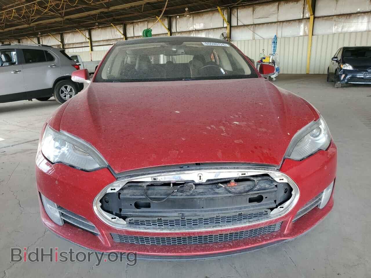 2014 TESLA MODEL S - VIN: 5YJSA1H18EFP40512 - Фото 5