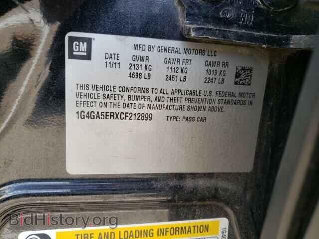 2012 BUICK LACROSSE - VIN: 1G4GA5ERXCF212899 - Фото 10