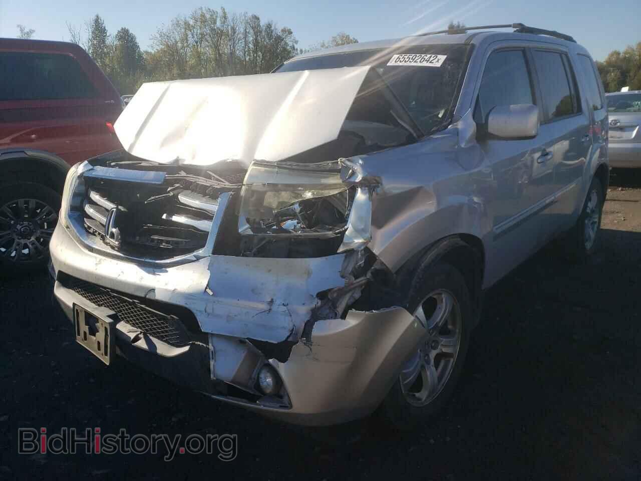 2012 HONDA PILOT - VIN: 5FNYF4H58CB035058 - Фото 2
