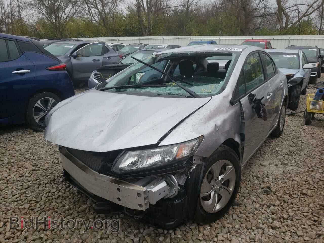 2014 HONDA CIVIC - VIN: 19XFB2F54EE022181 - Фото 2