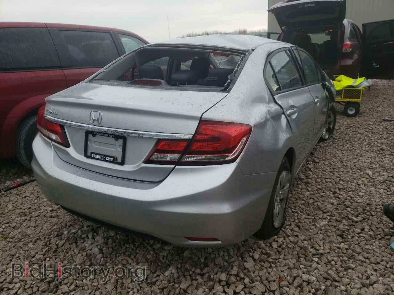 2014 HONDA CIVIC - VIN: 19XFB2F54EE022181 - Фото 4