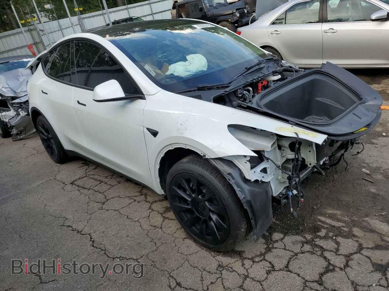 2022 TESLA MODEL Y - VIN: 7SAYGDEE9NA016636 - Photo 4