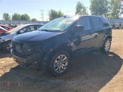 2009 Ford EDGE Edge SEL, синий — VIN 2FMDK38C29BA74247, Copart