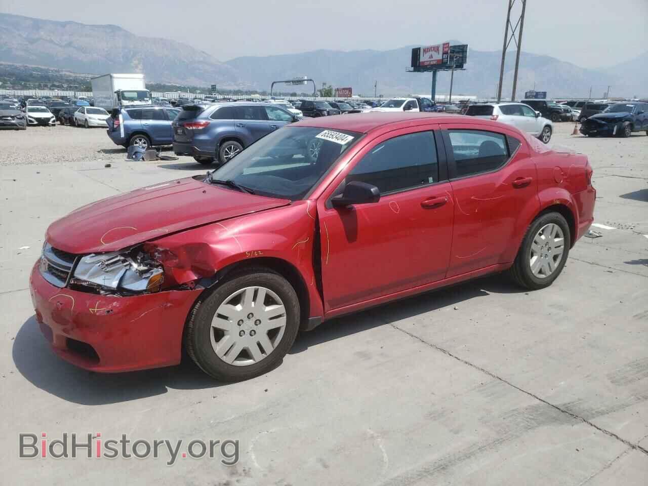 Фотография 1C3CDZAB2EN112786 - DODGE AVENGER 2014
