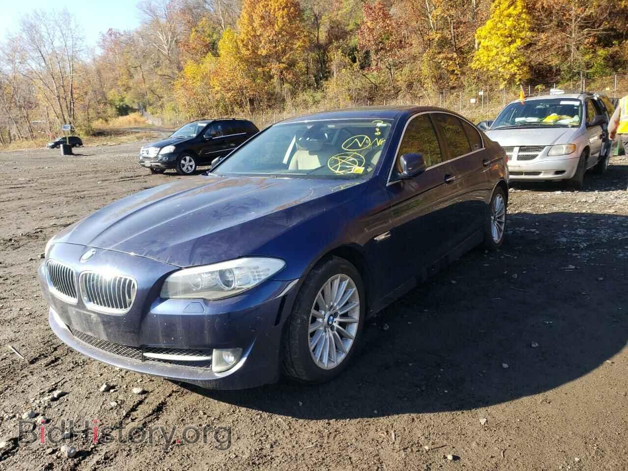 2011 BMW 5 SERIES - VIN: WBAFR7C57BC802396 - Фото 2