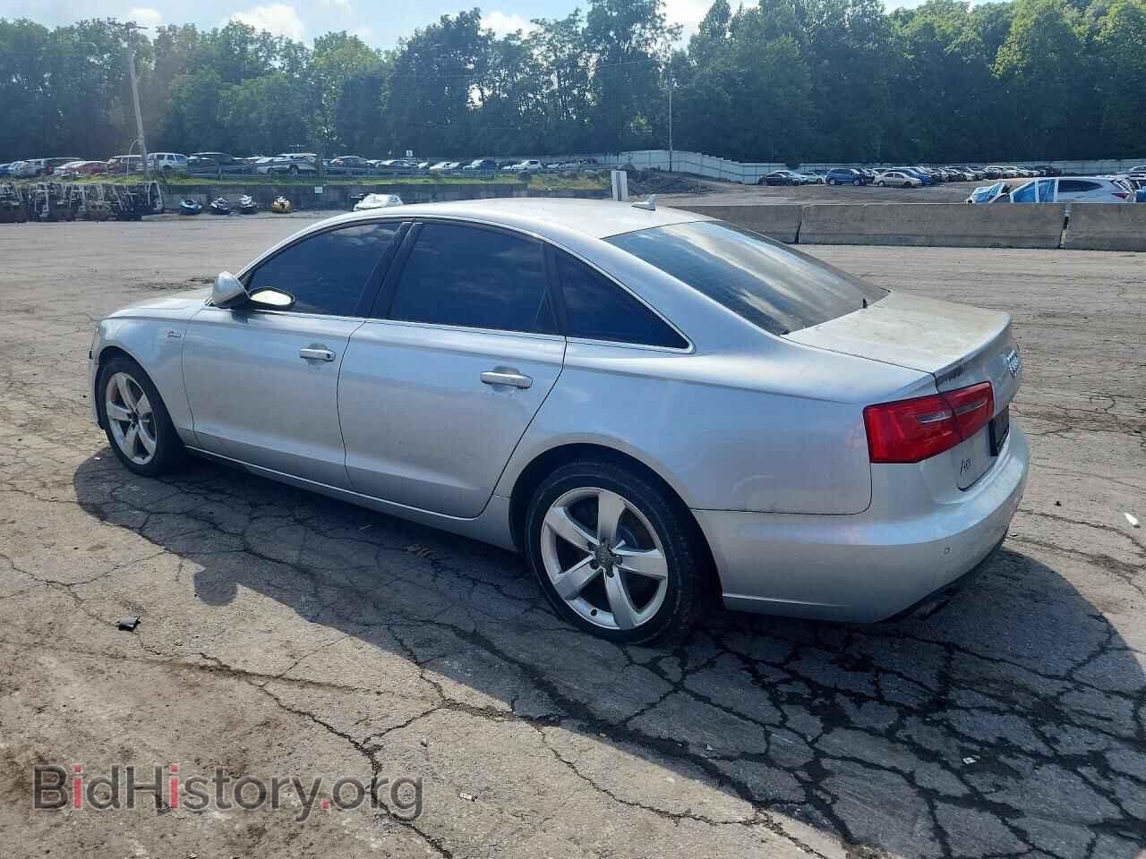 2012 AUDI A6 - VIN: WAUGGAFC7CN061870 - Фото 2