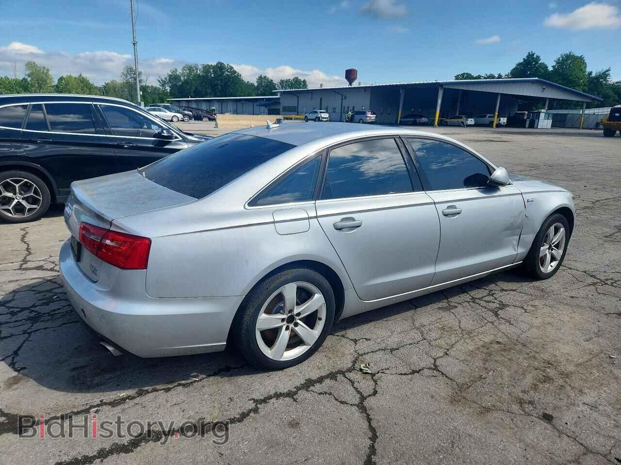 2012 AUDI A6 - VIN: WAUGGAFC7CN061870 - Фото 3