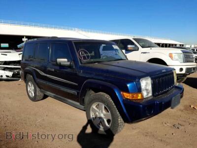 2006 Jeep COMMANDER, синий — VIN 1J8HG48KX6C220144, Copart