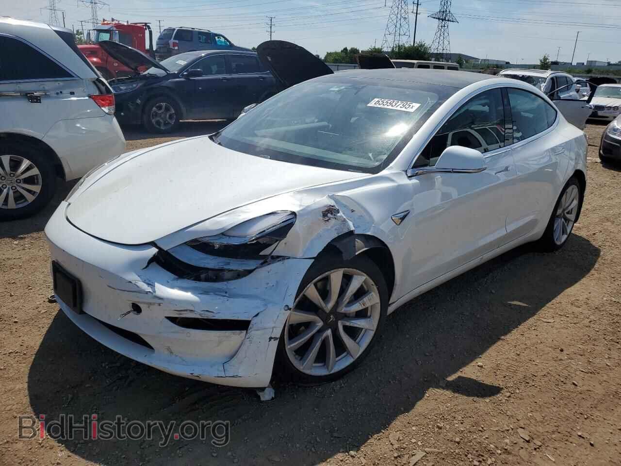 Photo 5YJ3E1EA6KF441402 - TESLA MODEL 3 2019