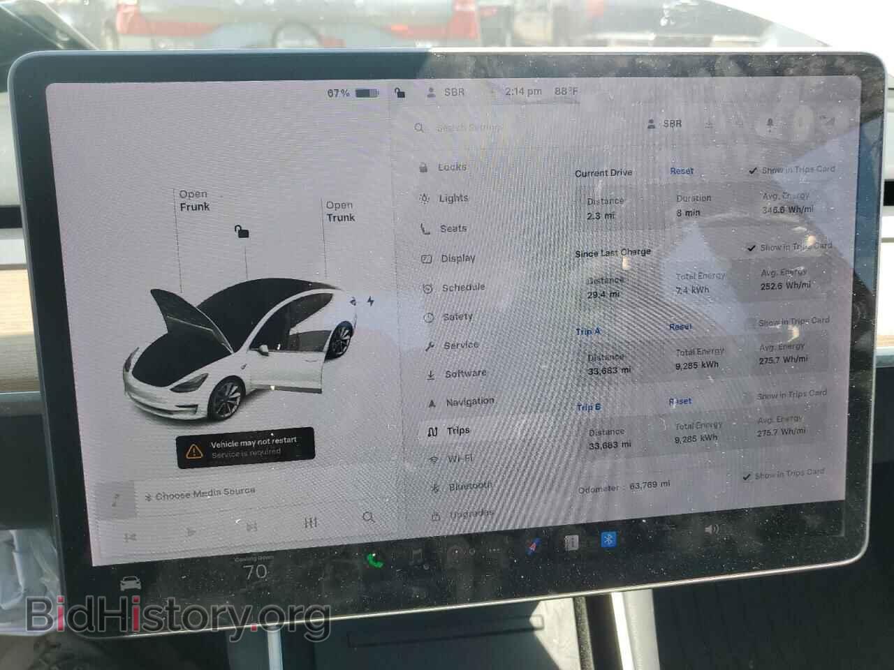 2019 TESLA MODEL 3 - VIN: 5YJ3E1EA6KF441402 - Photo 9
