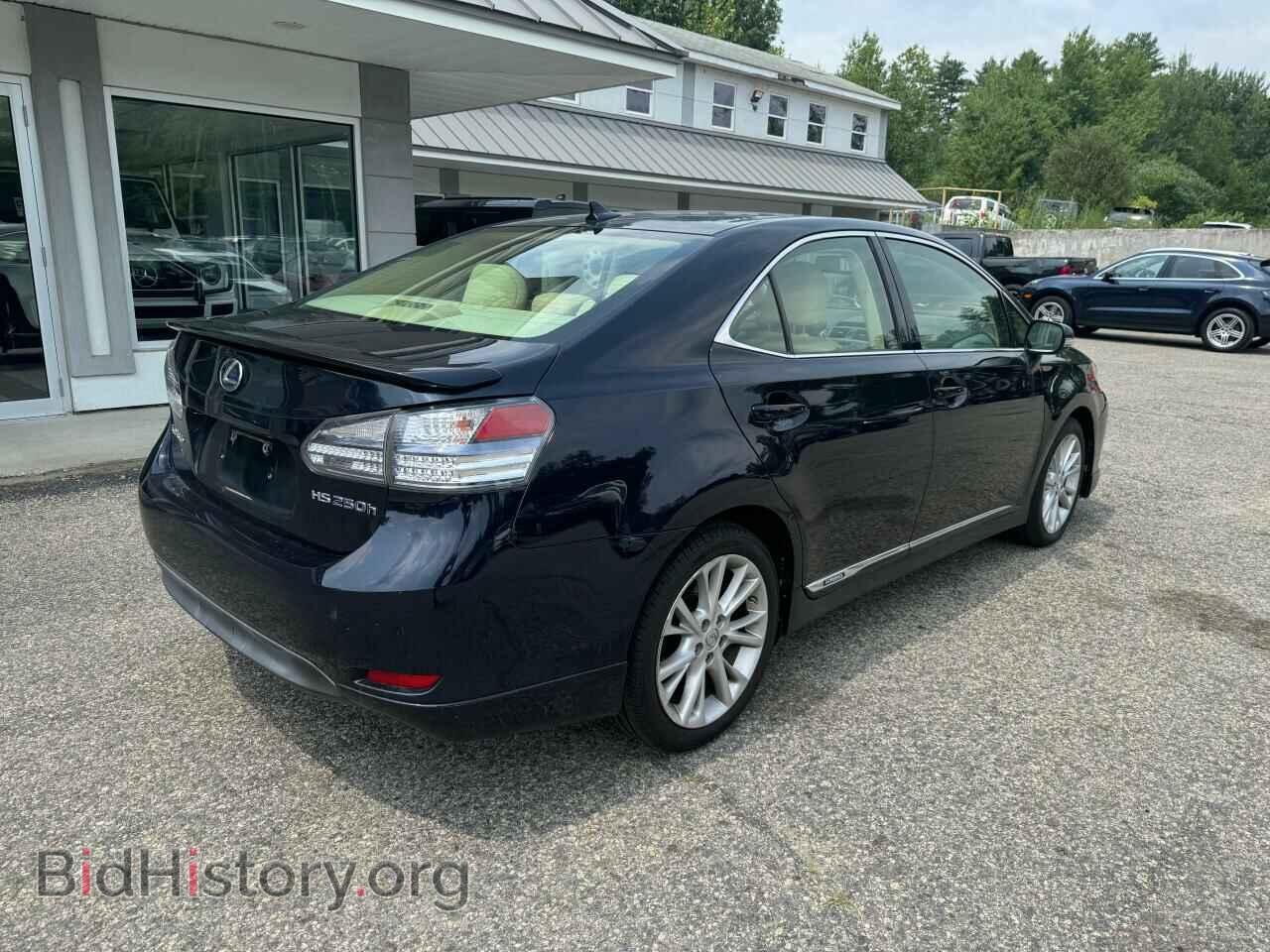 2010 LEXUS HS - VIN: JTHBB1BA7A2037582 - Фото 4