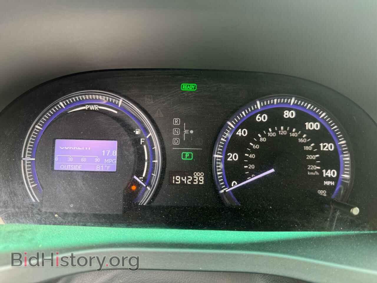 2010 LEXUS HS - VIN: JTHBB1BA7A2037582 - Фото 7
