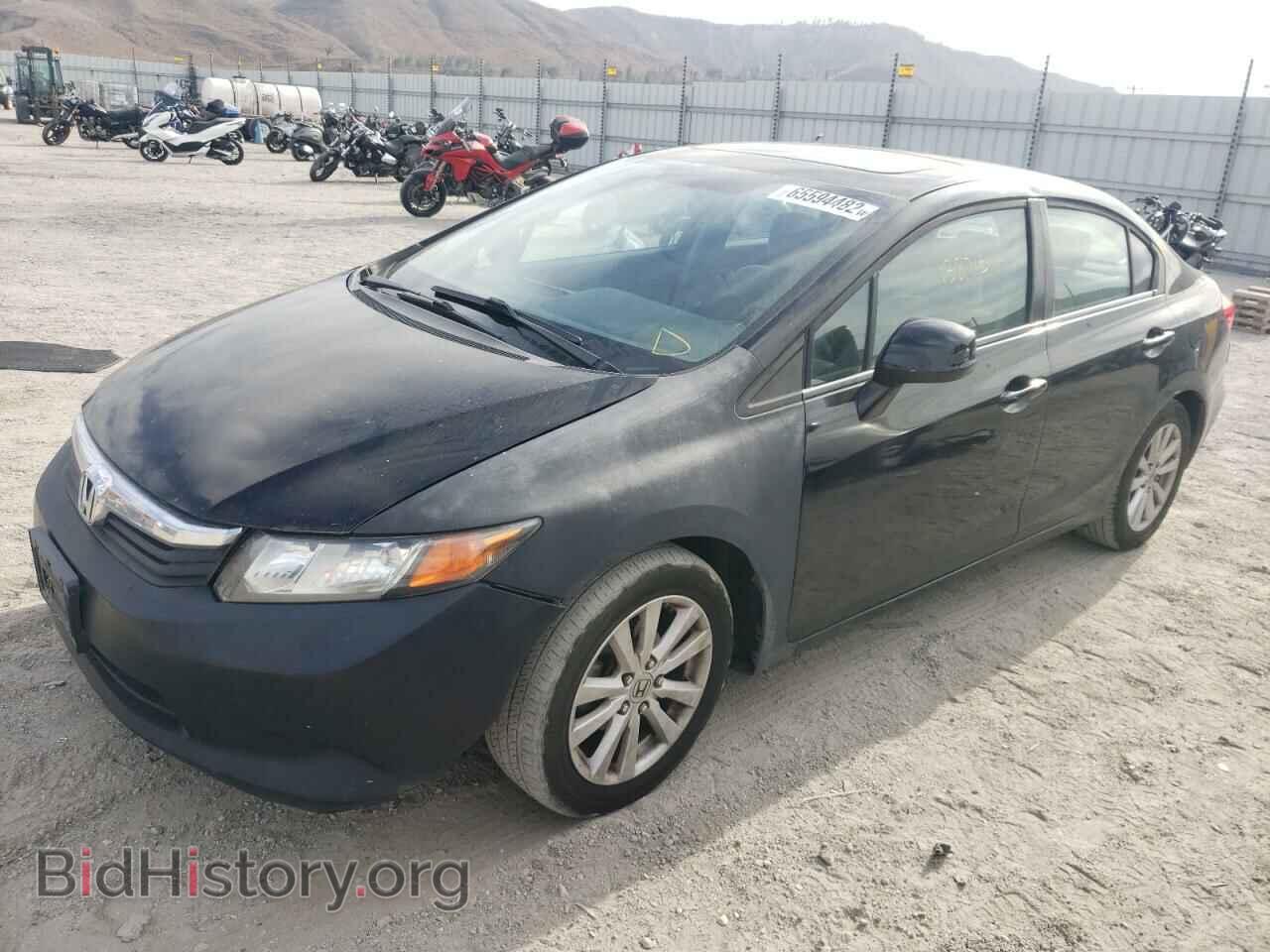 2012 HONDA CIVIC - VIN: 2HGFB2F80CH305481 - Фото 2